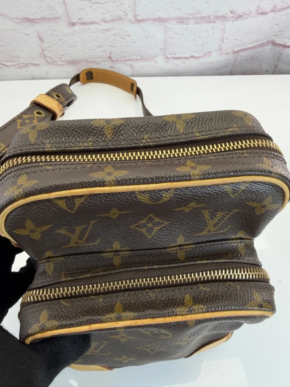Louis Vuitton Amazon Monogram Canvas Crossbody Bag